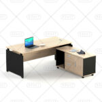 Desk with drawer side / PR1.1