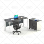 Desk with side / PL1.4