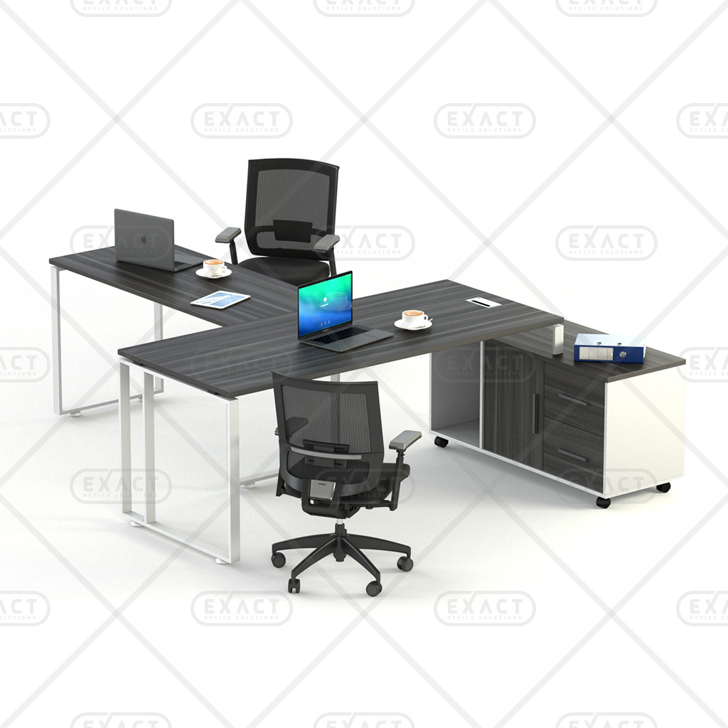 T Shape manager desk / PL1.2 - Exact Office Furniture