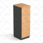 Fixed Filing 4 drawers / BF 104
