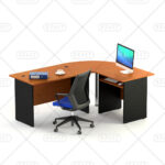 L shape desk / DC1.2