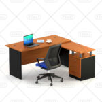Desk with drawers / DC1.3